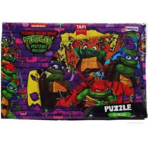 Rompecabezas Tortugas ninja x 120 piezas.