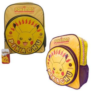 Mochila 16 pulgadas Pokemon lenticular ( bolsillo con movimiento en la expresion de Pikachu)