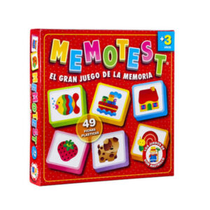 Memotest Infantil. Edad + 3. Fichas plásticas.