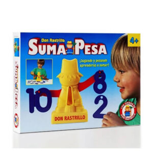 Juego numeros. Suma y Pesa Don Rastrillo. Edad +4. Accesorios Plásticos.