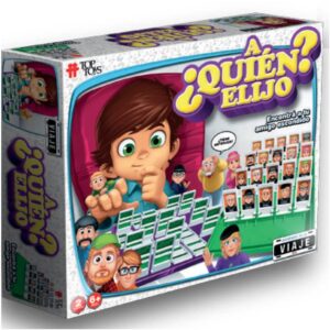 Juego quien- A quien elijo viaje. +6 años. 2 jugadores.