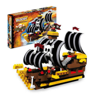 Blocky set de piratas de 290 piezas con 2 muñequitos