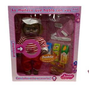 Muñeca caja more c/accesorios