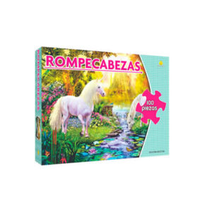 Rompecabezas 100 piezas unicornio