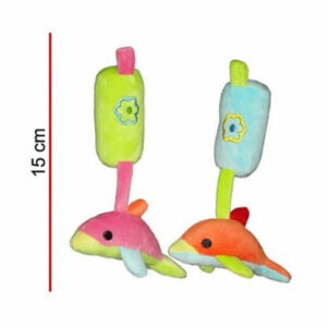 Sonajero de peluche  cangrejo / delfin