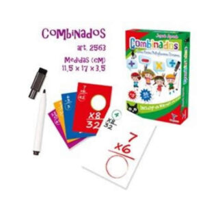 Jugando Aprendo. Combinados. Suma/ Resta/ Multiplicacion/ Division. Juego educativo