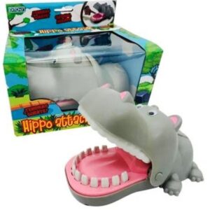 Juego de destreza- Hipopotamo mordedor. Hippo Attack.