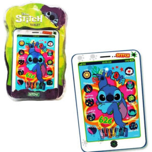 Tablet Stitch. Didactico con melodias, sonidos y luz . Multiples actividades , aprende los números en inglés.