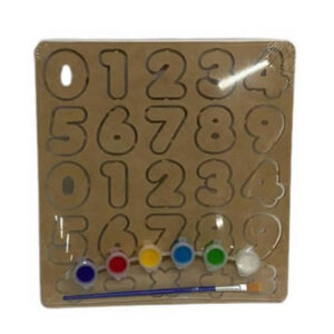 Set arte placa 24 x 23 números.
