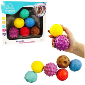Chifles pelotas sensoriales x6