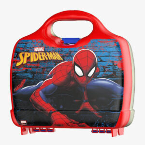 Lunchera plástica Spiderman.Medida:21.5cm x20cm