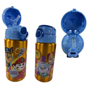 Botella aluminio 500cc Paw Patrol