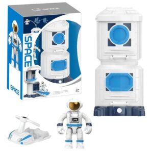 Espacial – Space capsula con muñeco y moto