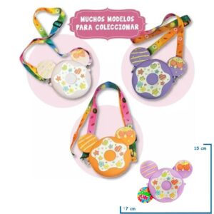 Bolso silicona con orejas.