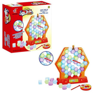 Juego de equilibrio. Save the bee. No tiene que caer la abeja.
