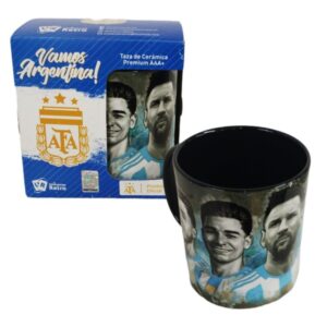 Taza ceramica AFA Negra