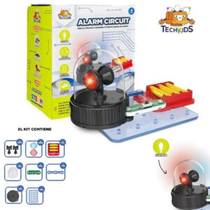 Juego de ciencia. Circuito de alarma. Con luz y sonido