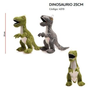 Dinosaurio peluche de 25cm