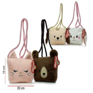 Cartera peluche snimsles 4 modelos