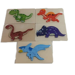 Rompecabezas de madera dinosaurio