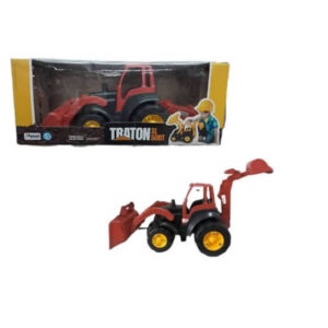 Tractor plástico con 2 palas xplast de 63 cm
