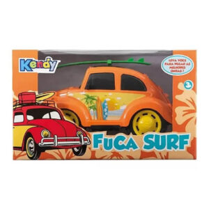 Kendy auto escarabajo surf de 28 cm x 12 cm.Rueda libre