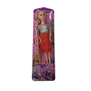 Muñeca con pelo largo y zapatitos 888